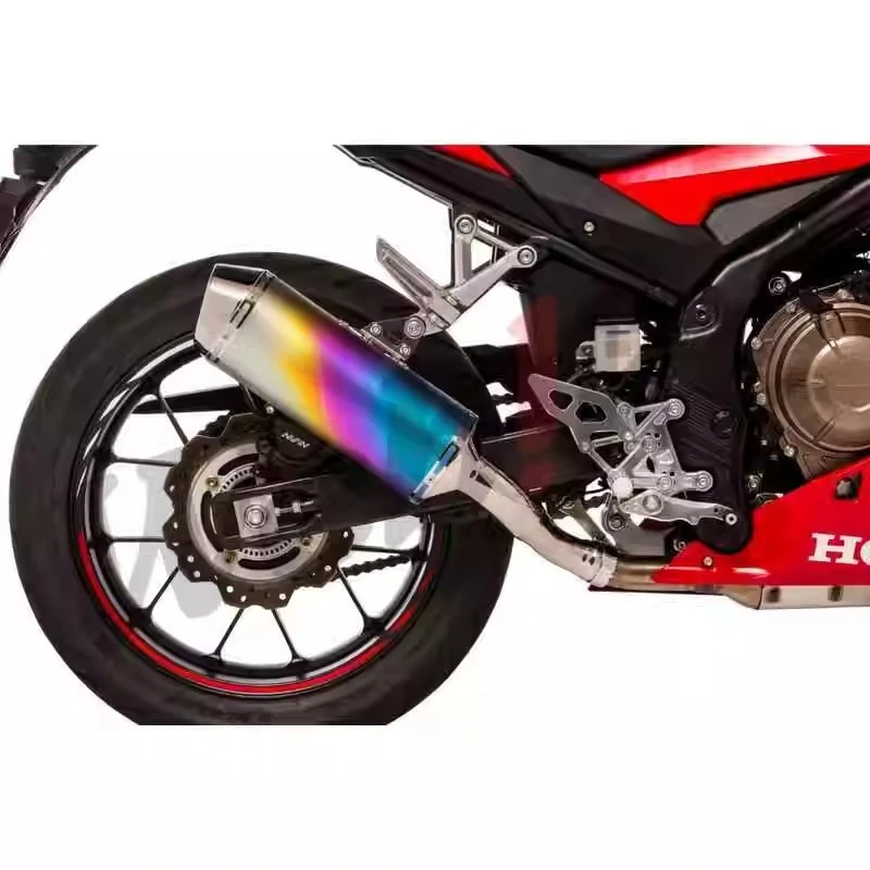 Parts are suitable for CBR400R Morizaki MORIWAKI tail exhaust pipe, stainless steel Symphony modified exhaust
Parts are suitable for CBR400R Morizaki MORIWAKI tail exhaust pipe, stainless steel Symphony modified exhaust
