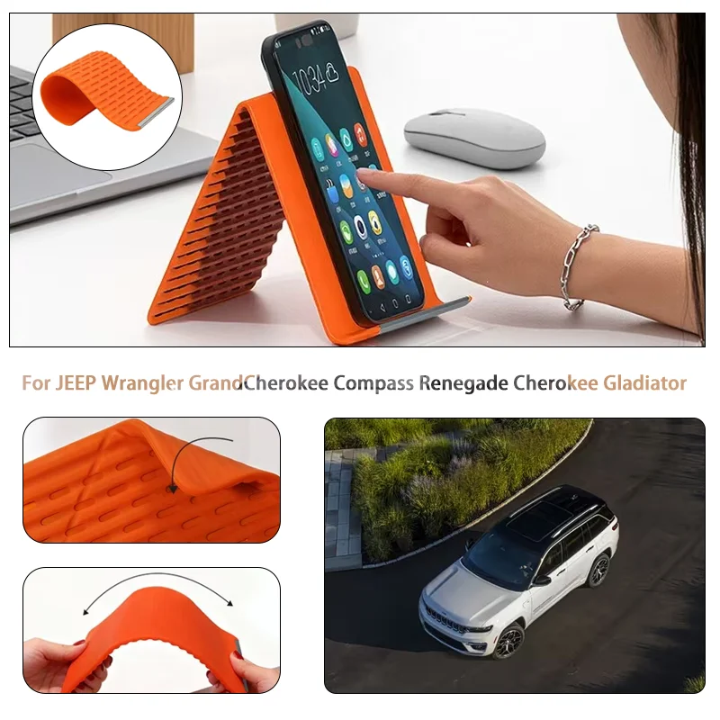 Flexible Foldable & Transformable Stand For JEEP Wrangler GrandCherokee Compass Renegade Cherokee Gladiator
Flexible Foldable & Transformable Stand For JEEP Wrangler GrandCherokee Compass Renegade Cherokee Gladiator
