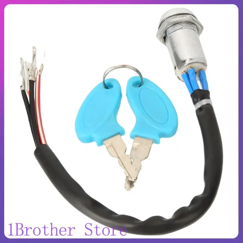 4 Wire Ignition Key Switch Replacement for 2 Stroke Quad Bike
4 Wire Ignition Key Switch Replacement for 2 Stroke Quad Bike