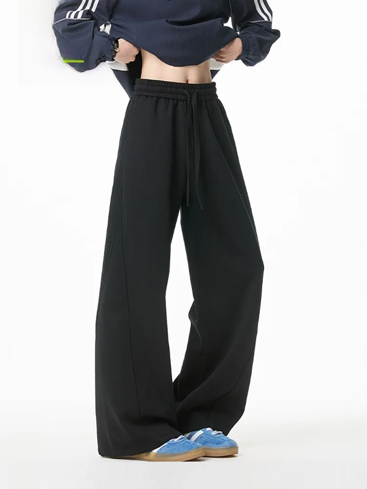 Мужские черные повседневные брюки прямого кроя MMOPTOP, весенние, свободного кроя, в американском стиле, для молодежи, неэластичные
Мужские черные повседневные брюки прямого кроя MMOPTOP, весенние, свободного кроя, в американском стиле, для молодежи, неэластичные