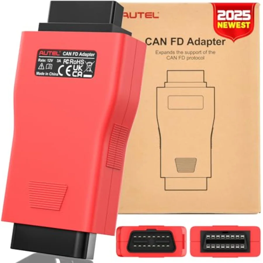 CAN FD Adapter Support CANFD Protocol for GM 2020+ 2021+ FCA Cars 2020+ 2020+ Compatible with Autel OBD2 Scanner M
CAN FD Adapter Support CANFD Protocol for GM 2020+ 2021+ FCA Cars 2020+ 2020+ Compatible with Autel OBD2 Scanner M