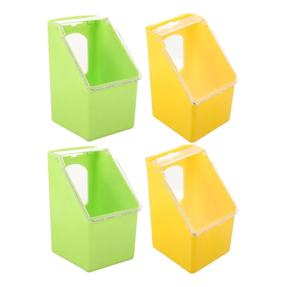 4pcs Hanging Pigeon Feeder Bird Cage Accessories Large Capacity Plastic Pet Feeder Clear Food Tank Parrot Feeding Box
4pcs Hanging Pigeon Feeder Bird Cage Accessories Large Capacity Plastic Pet Feeder Clear Food Tank Parrot Feeding Box