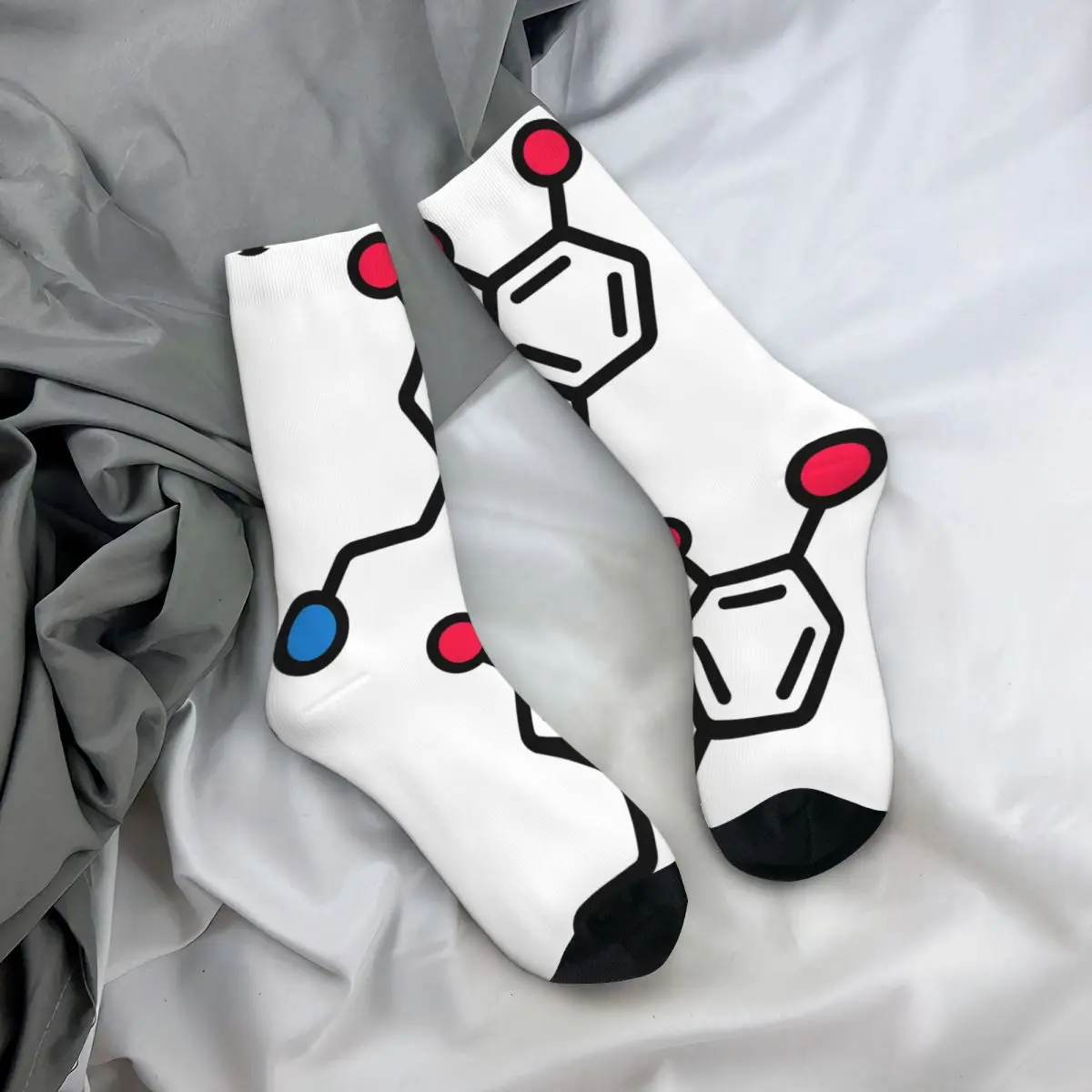 Носки Dopamine Molecule, чулки высокого качества в стиле Харадзюку, всесезонные длинные носки, аксессуары для подарка на день рождения унисекс
Носки Dopamine Molecule, чулки высокого качества в стиле Харадзюку, всесезонные длинные носки, аксессуары для подарка на день рождения унисекс