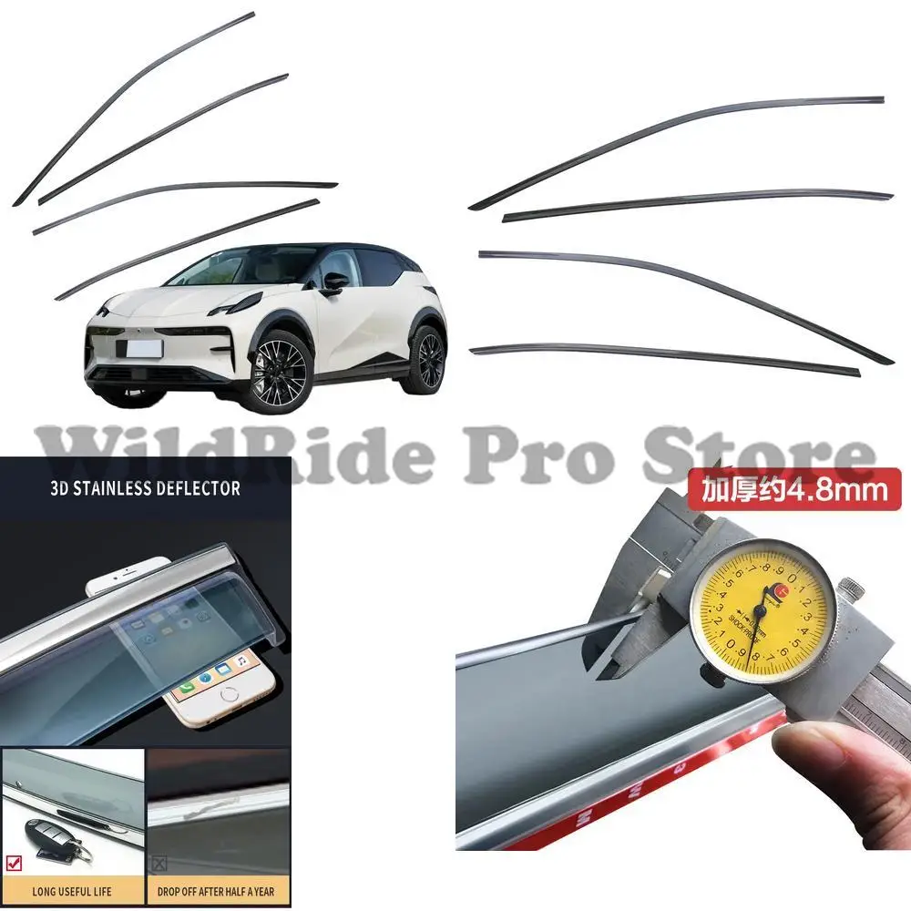 1 set For 4pcs Car Wind Deflectors for 2023 Zeeker Custom Car Wind Deflector Wind Visors Rain Guards
1 set For 4pcs Car Wind Deflectors for 2023 Zeeker Custom Car Wind Deflector Wind Visors Rain Guards