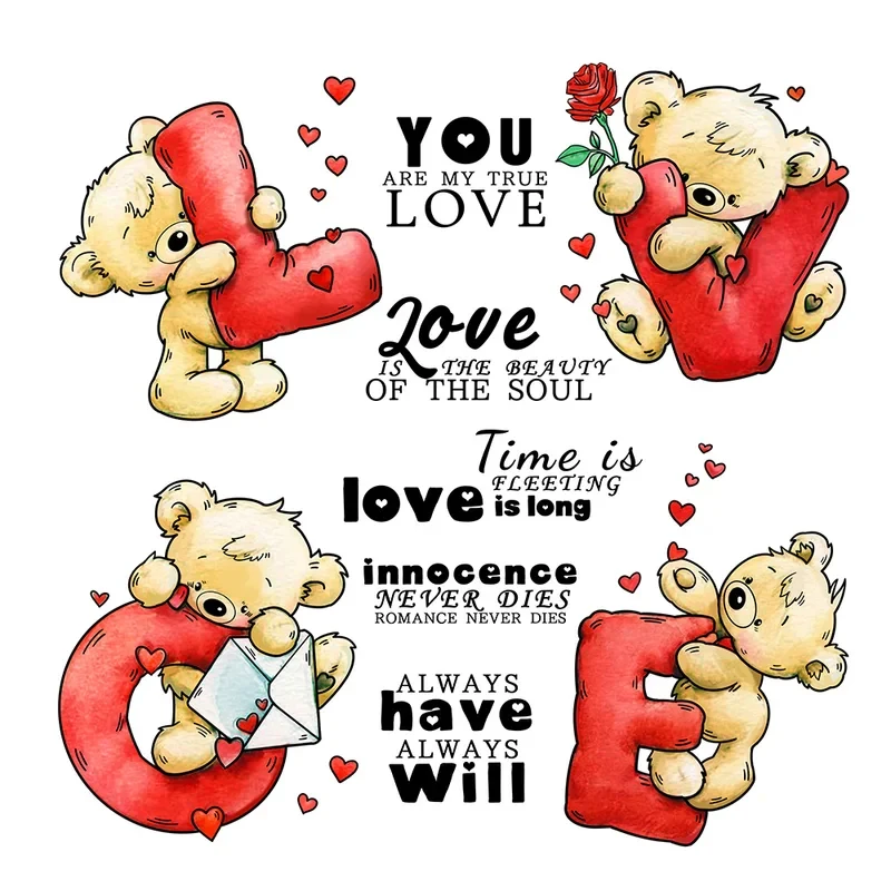 Cute Love Doll Bears Cutting Dies Clear Stamp Valentine's DIY Scrapbooking Metal Dies Silicone Stamp For Cards Albums
Cute Love Doll Bears Cutting Dies Clear Stamp Valentine's DIY Scrapbooking Metal Dies Silicone Stamp For Cards Albums