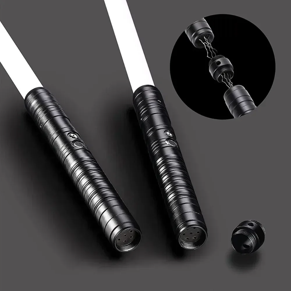 7-Color Change LED Metal Handle Lightsaber Double-Edged Laser Sword With Switchable Sound Two-in-One Cosplay Gift
7-Color Change LED Metal Handle Lightsaber Double-Edged Laser Sword With Switchable Sound Two-in-One Cosplay Gift