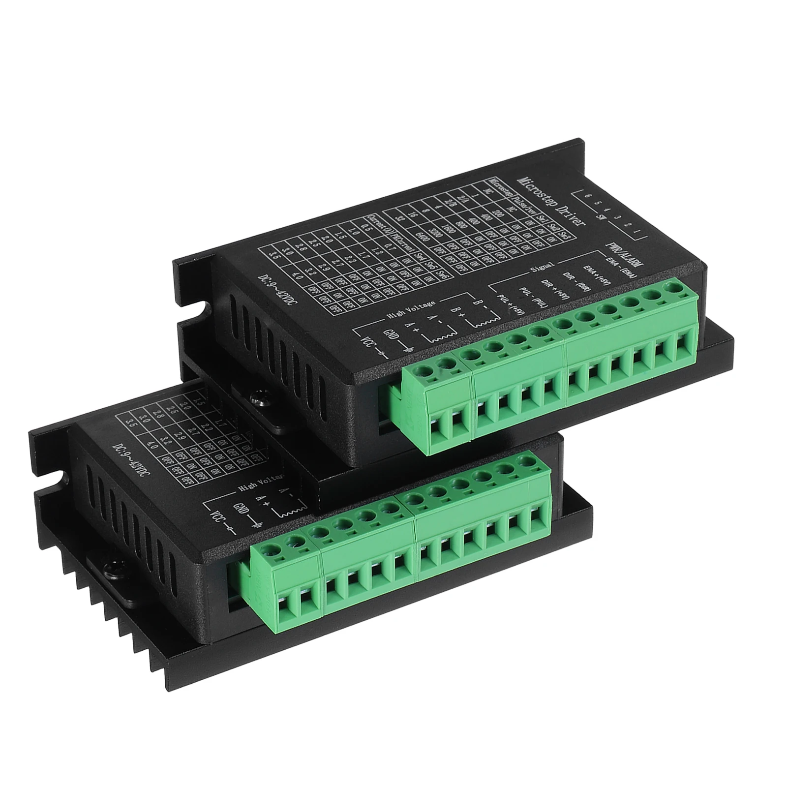 2pcs Motor Driver Stepper Controller Small Module Plastic Board Wires TB6600 32 Subdivision 42 57 86 Step Motors Precision
2pcs Motor Driver Stepper Controller Small Module Plastic Board Wires TB6600 32 Subdivision 42 57 86 Step Motors Precision