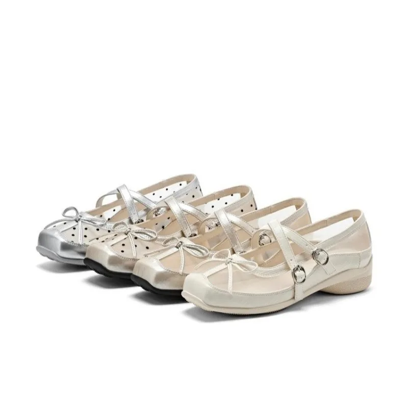 Sweet Girl Ballet Style Mary Jane Single Shoe Women's Summer Mesh Breathable Bow Flat Versatile Commuting Women's Shoes
Sweet Girl Ballet Style Mary Jane Single Shoe Women's Summer Mesh Breathable Bow Flat Versatile Commuting Women's Shoes