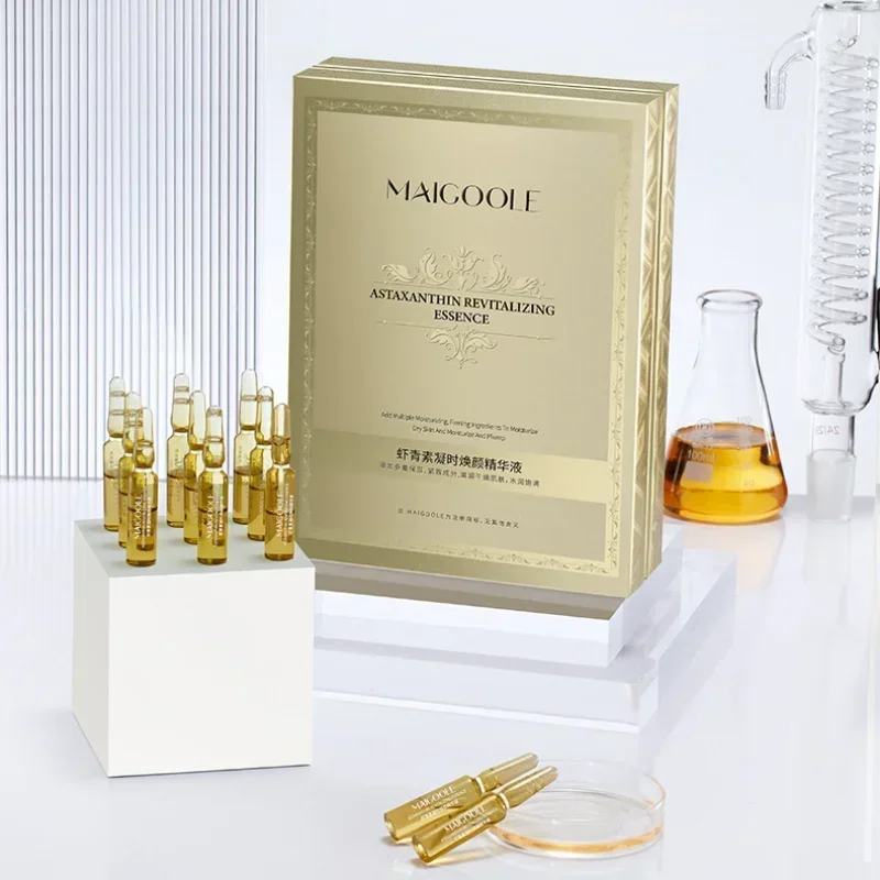 Astaxanthin Anti-Wrinkle Facial Ampoules Sets Collagen Firming Essence Vitamin C Anti-Aging Hyaluronic Acid Skin Care Set
Astaxanthin Anti-Wrinkle Facial Ampoules Sets Collagen Firming Essence Vitamin C Anti-Aging Hyaluronic Acid Skin Care Set