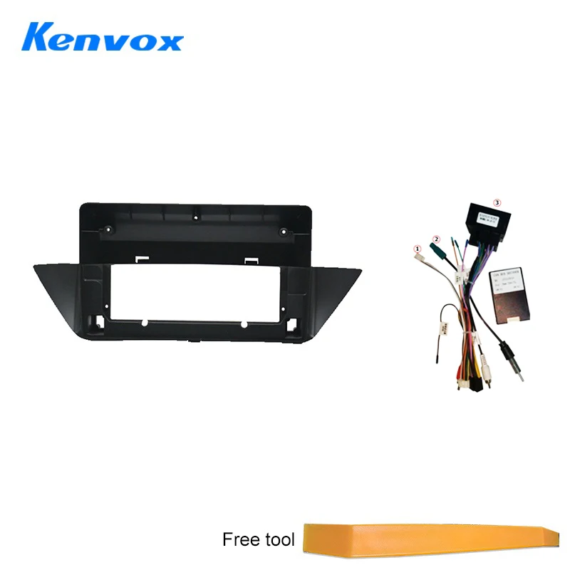 Kenvox 10 inch Android car audio radio frame fascia for BMW X1 E84 2009-2013 2din dvd dash mount kit panel wire cable adapter
Kenvox 10 inch Android car audio radio frame fascia for BMW X1 E84 2009-2013 2din dvd dash mount kit panel wire cable adapter