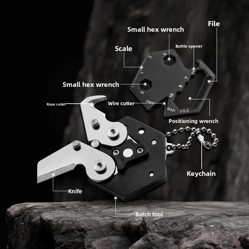 Многофункциональный уличный EDC мини-нож для самообороны, острый портативный шабельный брелок, открытый инструмент для экспресс- распаковки
Многофункциональный уличный EDC мини-нож для самообороны, острый портативный шабельный брелок, открытый инструмент для экспресс- распаковки