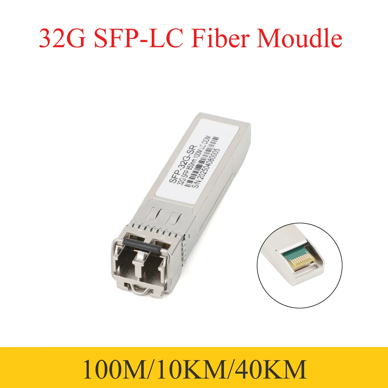 1 шт. 32G SFP модуль 850/1310 нм двойной LC 100 м/10 км/40 км мм/SM для Ethernet-коммутатора Cisco Mikrotik
1 шт. 32G SFP модуль 850/1310 нм двойной LC 100 м/10 км/40 км мм/SM для Ethernet-коммутатора Cisco Mikrotik