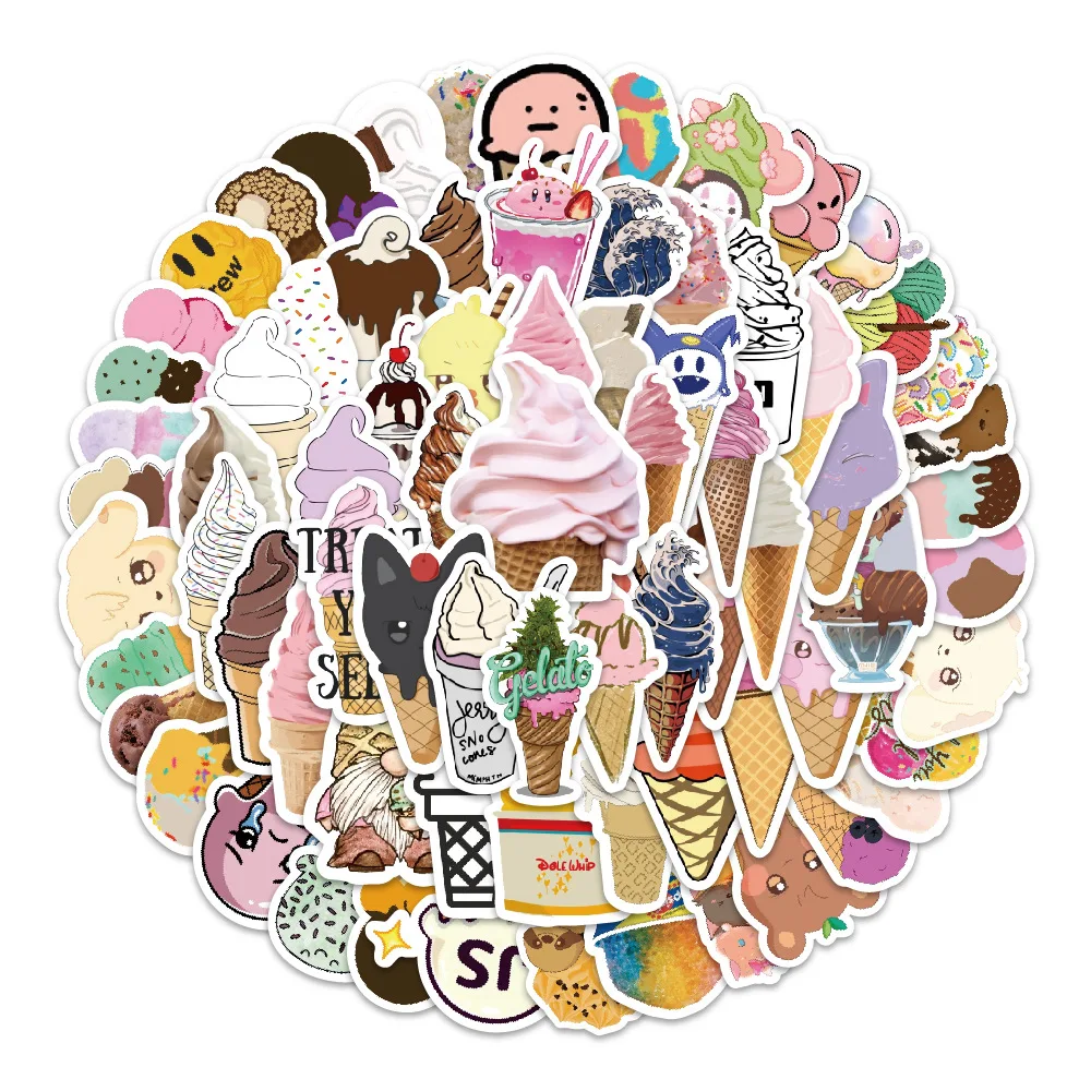 10/50/100PCS Ice Cream Cartoon Stickers Summer Desserts Funny Graffiti Toys Fridge Cup Laptop Guitar Car Bike Skateboard Decals
10/50/100PCS Ice Cream Cartoon Stickers Summer Desserts Funny Graffiti Toys Fridge Cup Laptop Guitar Car Bike Skateboard Decals