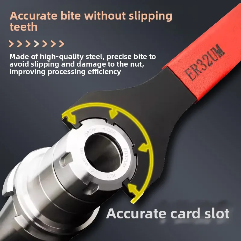 ER25 CNC Tool Holder Wrench, Type A / M / UM, for Engraving Machine Spindle Collet Chuck
ER25 CNC Tool Holder Wrench, Type A / M / UM, for Engraving Machine Spindle Collet Chuck