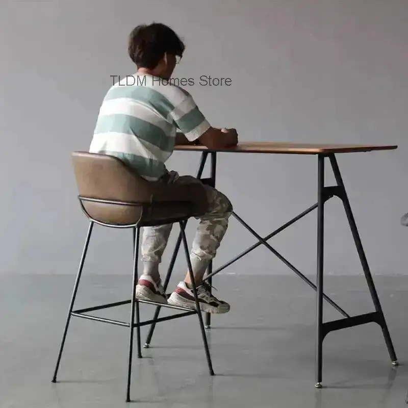 Counter Chairs Creative Reception Comfortable Party Backrest Muebles Apartment Bar High Island Chairs Restaurante Home Furniture
Counter Chairs Creative Reception Comfortable Party Backrest Muebles Apartment Bar High Island Chairs Restaurante Home Furniture
