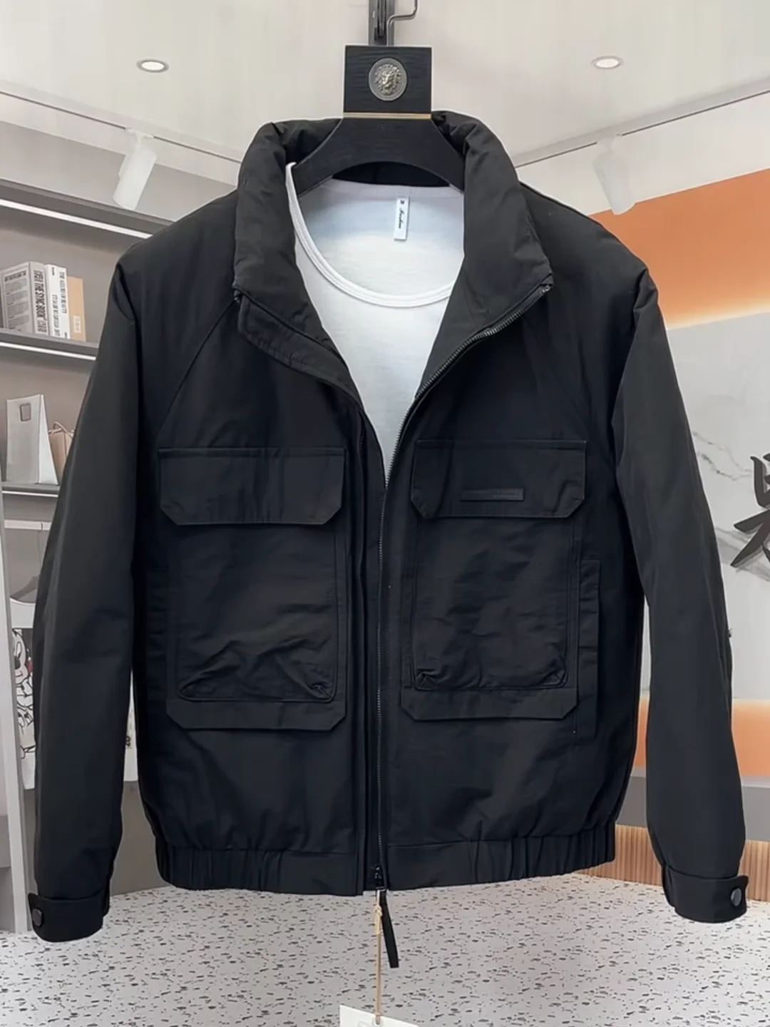 Sli мужской воротник-стойка пуховик Jaet осень-зима Новое поступление моющийся универсальный высококачественный крутой длинный свек
Sli мужской воротник-стойка пуховик Jaet осень-зима Новое поступление моющийся универсальный высококачественный крутой длинный свек