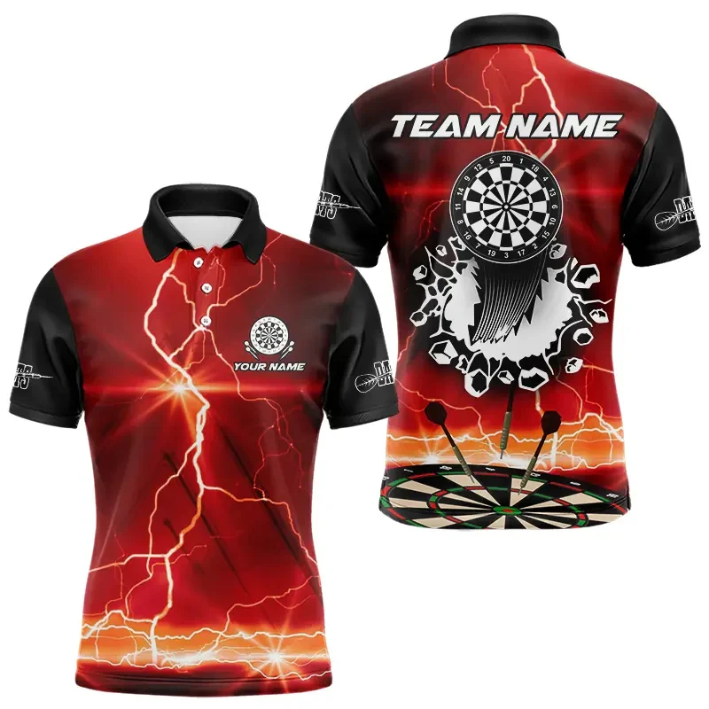 Fashion Darts Pattern Polo Shirt Summer Casual Custom Name Team Uniforms Short Sleeve Polo Shirts Loose Quick Dry Sports Tops
Fashion Darts Pattern Polo Shirt Summer Casual Custom Name Team Uniforms Short Sleeve Polo Shirts Loose Quick Dry Sports Tops