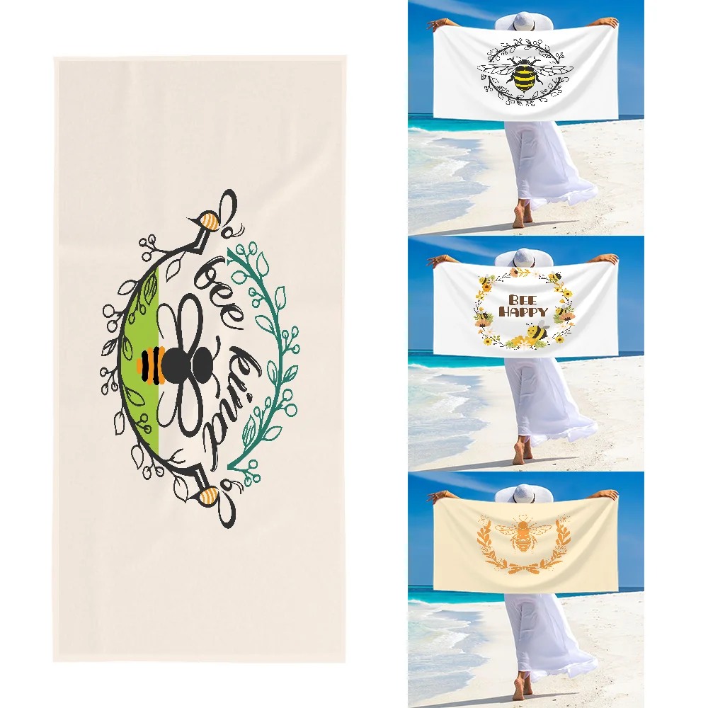 Bee Botanical Towel Ultra Soft Absorbant Quickdry Large Beach Towels Personalized Gym Sport Bath Towels
Bee Botanical Towel Ultra Soft Absorbant Quickdry Large Beach Towels Personalized Gym Sport Bath Towels