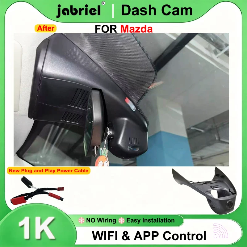 Jabriel for Mazda Axela 2017 2018 2019 2020 2021 2022 for Mazda 3 2017 2018 2019 2020 2021 2022 1K Wifi Plug and Play Dash Cam
Jabriel for Mazda Axela 2017 2018 2019 2020 2021 2022 for Mazda 3 2017 2018 2019 2020 2021 2022 1K Wifi Plug and Play Dash Cam