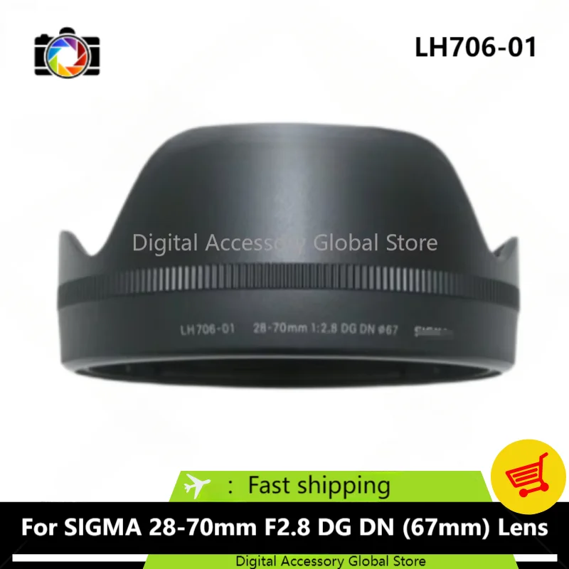 New Original Front Hood LH706-01 Parts For SIGMA 28-70mm F2.8 DG DN (67mm) Camera Lens
New Original Front Hood LH706-01 Parts For SIGMA 28-70mm F2.8 DG DN (67mm) Camera Lens