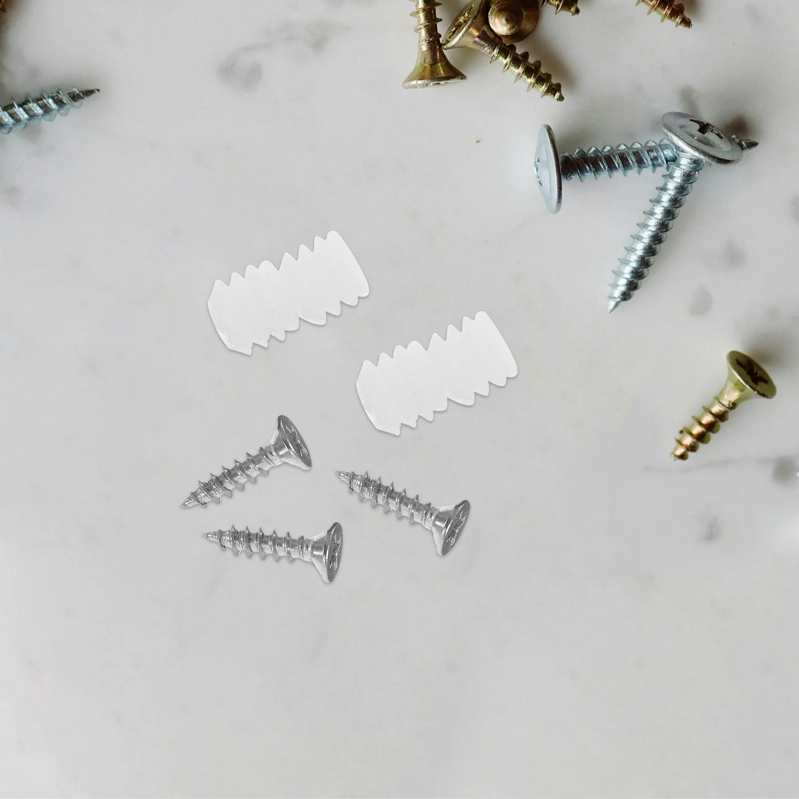 200Pcs Plastic Hinge Dowel Inserts Cabinet Door Hinge Self Tapping Screws Repair Mounting Screws Furniture Connector
200Pcs Plastic Hinge Dowel Inserts Cabinet Door Hinge Self Tapping Screws Repair Mounting Screws Furniture Connector