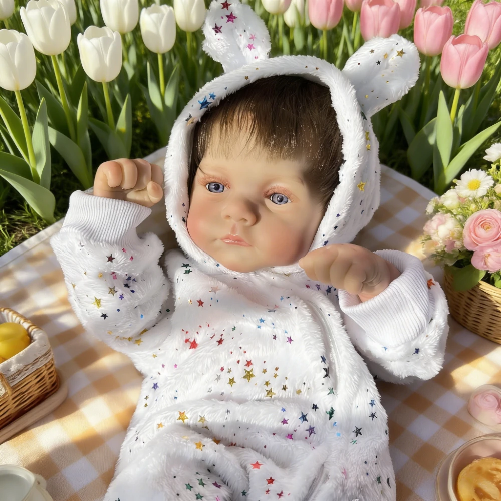 BZDOLL Cloth Body 45 CM 18 Inch Reborn Baby Doll Lifelike Collectable Gift for Kids Birthday Play House Bedtime Toy
BZDOLL Cloth Body 45 CM 18 Inch Reborn Baby Doll Lifelike Collectable Gift for Kids Birthday Play House Bedtime Toy