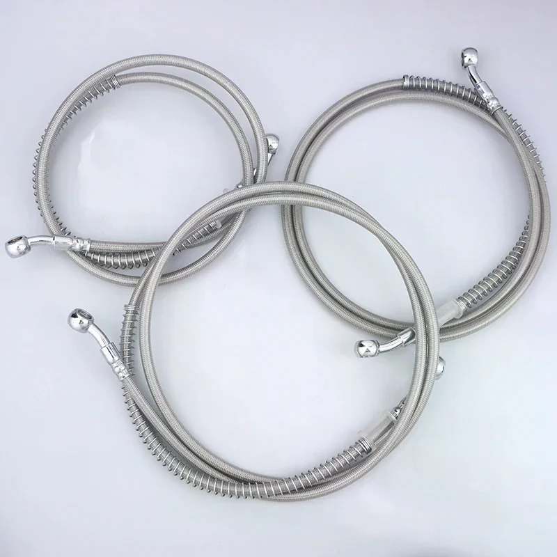 50-200cm Universal Motorcycle Brake Oil Hose Stainless Steel Braided Brake Line Motorbike Pipeline Modification Parts
50-200cm Universal Motorcycle Brake Oil Hose Stainless Steel Braided Brake Line Motorbike Pipeline Modification Parts