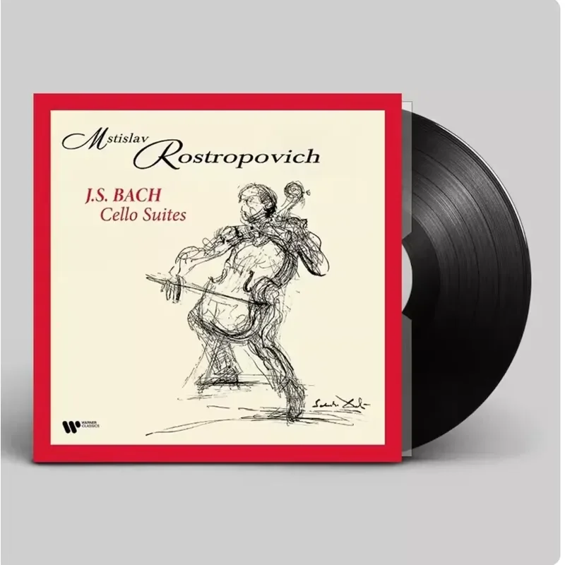 Rostropovich Bach Unbacked Track Cello Suite Vinyl 4LP Set for Classical Music Enthusiasts
Rostropovich Bach Unbacked Track Cello Suite Vinyl 4LP Set for Classical Music Enthusiasts