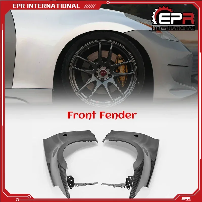 Front Wheel Flare Arch Cover Tuning Kit For Nissan 2009+ 370z Z34 OEM Style Carbon Fiber Front Fender Glossy Finish Light Weight
Front Wheel Flare Arch Cover Tuning Kit For Nissan 2009+ 370z Z34 OEM Style Carbon Fiber Front Fender Glossy Finish Light Weight