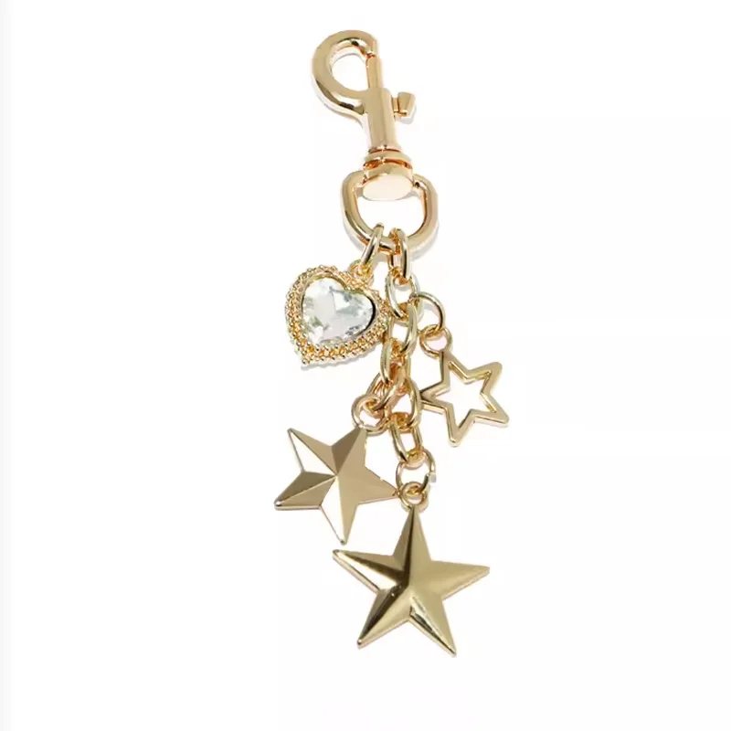 Pendant Keychain Fashion Y2K Star Metal Key Rings For Girl Women Men Gift Handbag Decoration Handmade Jewelry
Pendant Keychain Fashion Y2K Star Metal Key Rings For Girl Women Men Gift Handbag Decoration Handmade Jewelry
