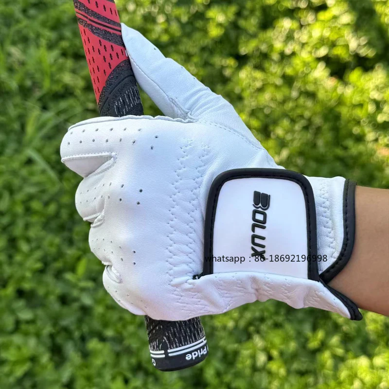 Новые перчатки для гольфа BOLUX Bolex, мужские нескользящие и износостойкие перчатки из овечьей кожи для левой руки
Новые перчатки для гольфа BOLUX Bolex, мужские нескользящие и износостойкие перчатки из овечьей кожи для левой руки