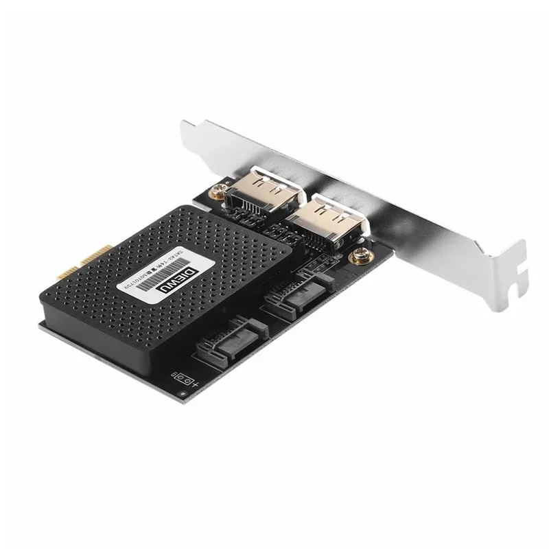 Карта расширения PCI Express PCI-E от 1X до 2 ESATA + 2 SATA3 для ASMedia Поддержка горячей замены TXB057
Карта расширения PCI Express PCI-E от 1X до 2 ESATA + 2 SATA3 для ASMedia Поддержка горячей замены TXB057