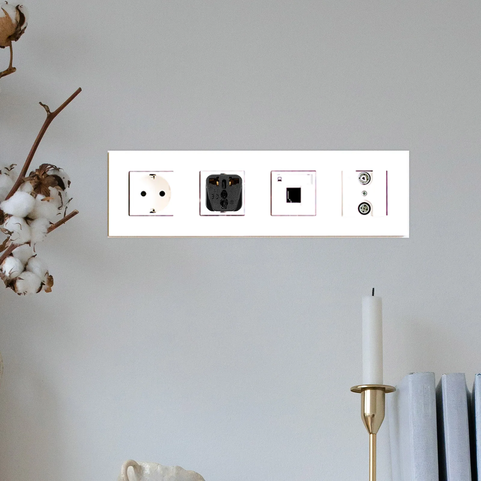 Compact Travel Adapter Plug Converter for Chinese Japanese Outlets Multi-Functional Power Adapter for Electronics Safe Iron
Compact Travel Adapter Plug Converter for Chinese Japanese Outlets Multi-Functional Power Adapter for Electronics Safe Iron