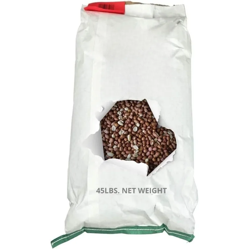 NEW 45LB Bag Shelled Animal Peanuts for Squirrels, Birds, Deer, Pigs and a Wide Variety of Wildlife
NEW 45LB Bag Shelled Animal Peanuts for Squirrels, Birds, Deer, Pigs and a Wide Variety of Wildlife