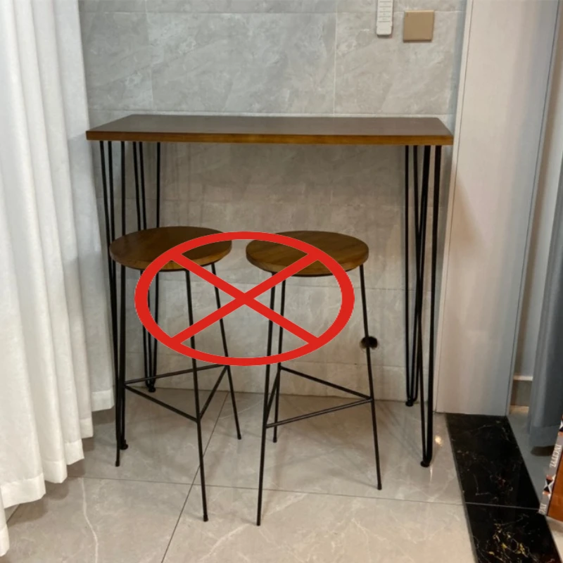 Balcony Solid Wood Bar Table Household Commercial High Sleek Dining Table Wrought Iron Artist Bar Furniture Baro Stalas XY40JBZ
Balcony Solid Wood Bar Table Household Commercial High Sleek Dining Table Wrought Iron Artist Bar Furniture Baro Stalas XY40JBZ