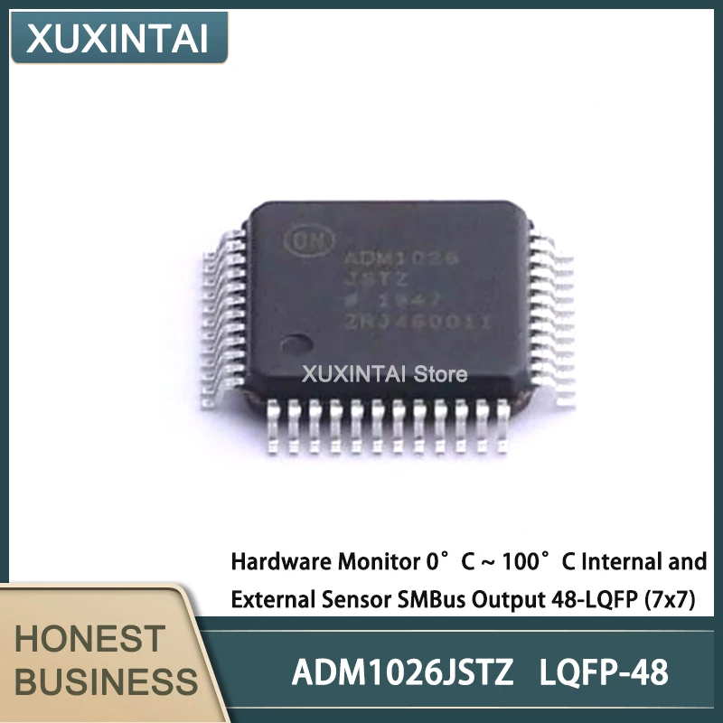 5Pcs/Lot New Original ADM1026JSTZ ADM1026 Hardware Monitor 0°C ~ 100°C Internal and External Sensor SMBus Output 48-LQFP (7x7)
5Pcs/Lot New Original ADM1026JSTZ ADM1026 Hardware Monitor 0°C ~ 100°C Internal and External Sensor SMBus Output 48-LQFP (7x7)