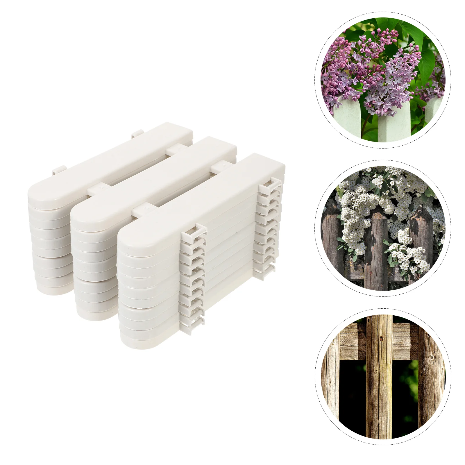 10 Pcs The Fence Artificial Plants Outdoor Garden Decorative White Landscape Barrier Picket Path Plastic Display
10 Pcs The Fence Artificial Plants Outdoor Garden Decorative White Landscape Barrier Picket Path Plastic Display