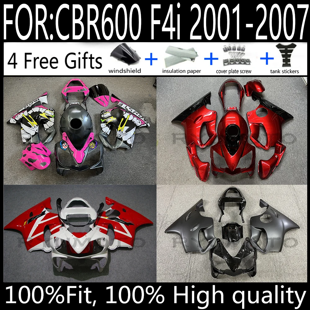 Motorcycle Fairings kit fit for CBR600 F4i CBR 600 CBR600F4i fs 04 05 06 07 2004 2005 2006 2007 bodywork full Fairing
Motorcycle Fairings kit fit for CBR600 F4i CBR 600 CBR600F4i fs 04 05 06 07 2004 2005 2006 2007 bodywork full Fairing