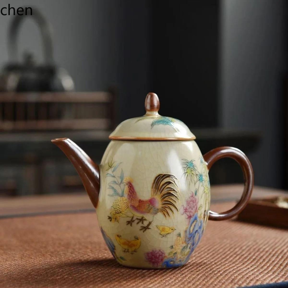 HYS lift teapot teapot tea maker ceramic tea set single pot
HYS lift teapot teapot tea maker ceramic tea set single pot