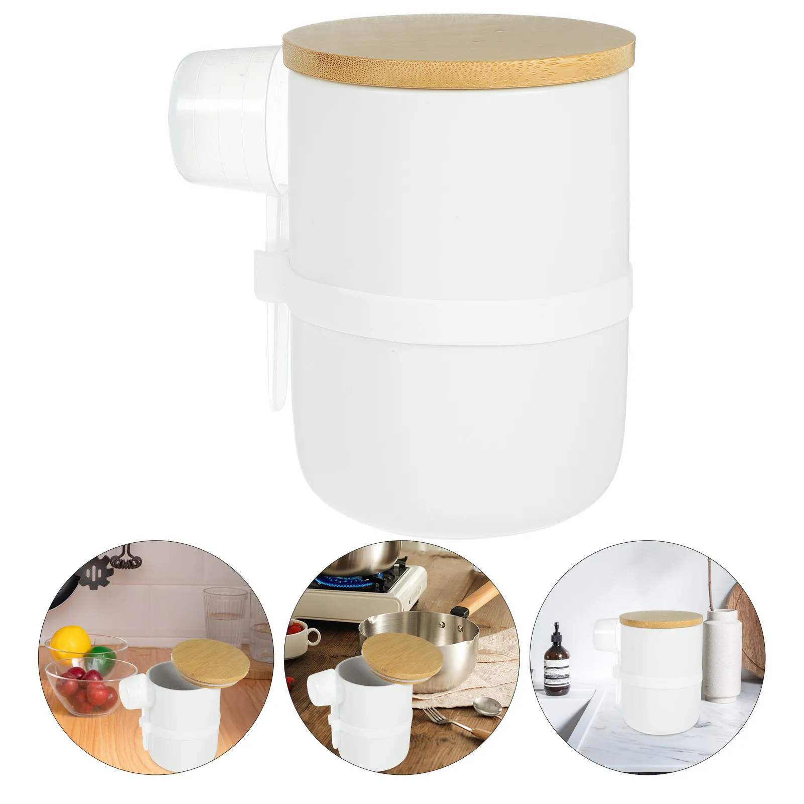 Sealed Ceramic Storage Jar Kitchen Canister with Spoon Holder for Coffee Tea Spices Snacks Ceramic Canister Tea Storage Jar
Sealed Ceramic Storage Jar Kitchen Canister with Spoon Holder for Coffee Tea Spices Snacks Ceramic Canister Tea Storage Jar