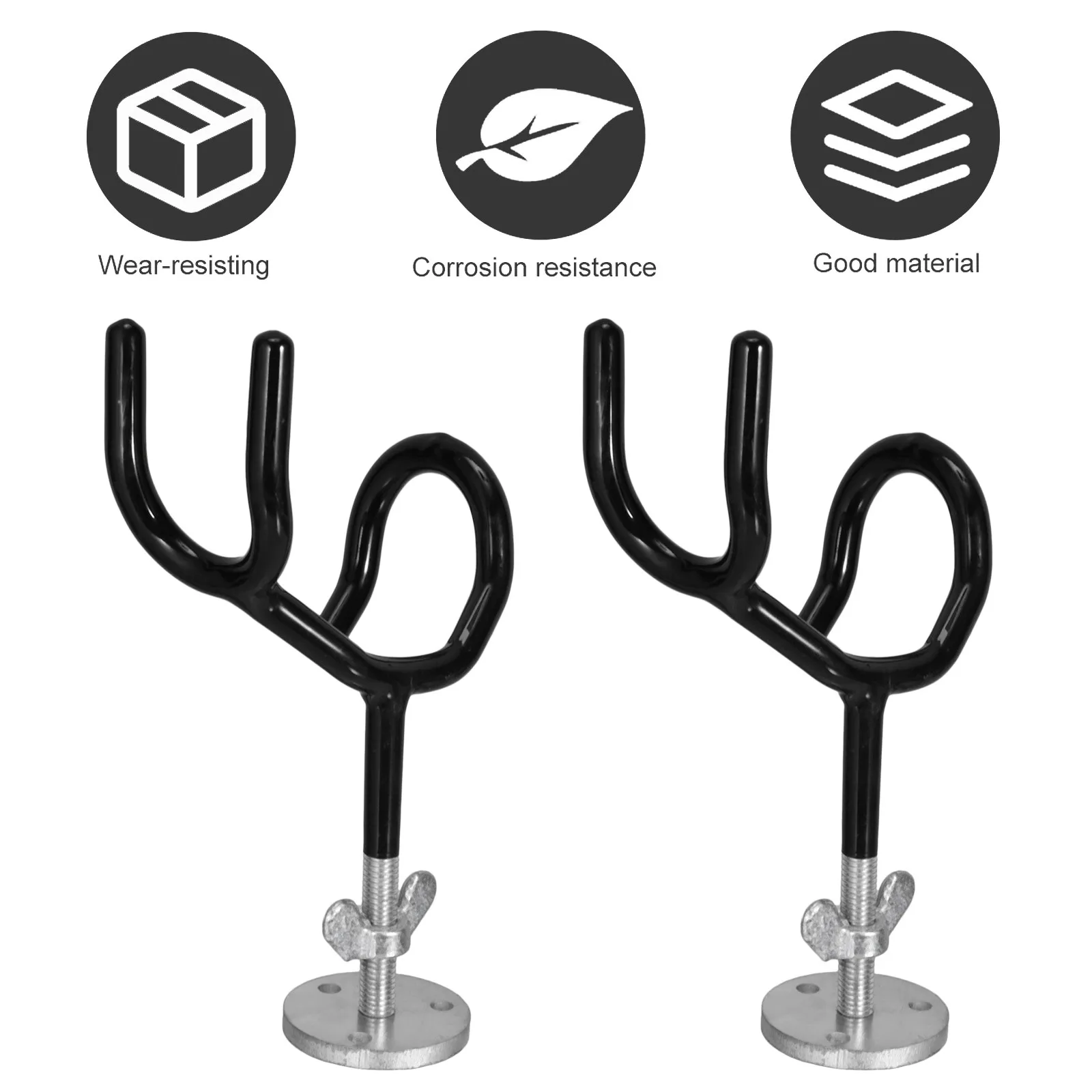 2Pcs Steel Rod Holder Mounting Base Drift Pan Crappie Stand Fishing Pole Rack Rod Reel Holder Corrosion Resistant Outdoor
2Pcs Steel Rod Holder Mounting Base Drift Pan Crappie Stand Fishing Pole Rack Rod Reel Holder Corrosion Resistant Outdoor