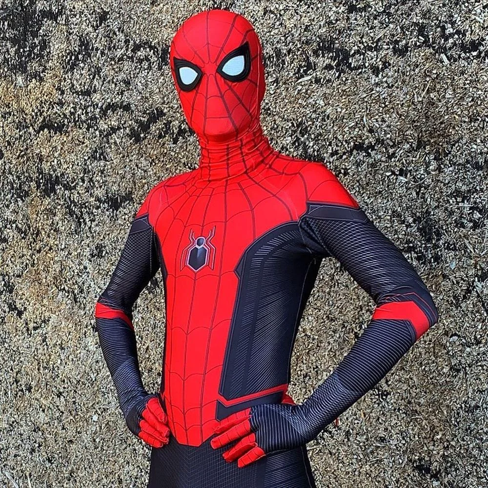 Far From Home Spider Costume Halloween Zentai Cosplay Suit 3D Print Halloween Costume Bodysuit Cosplay suit
Far From Home Spider Costume Halloween Zentai Cosplay Suit 3D Print Halloween Costume Bodysuit Cosplay suit