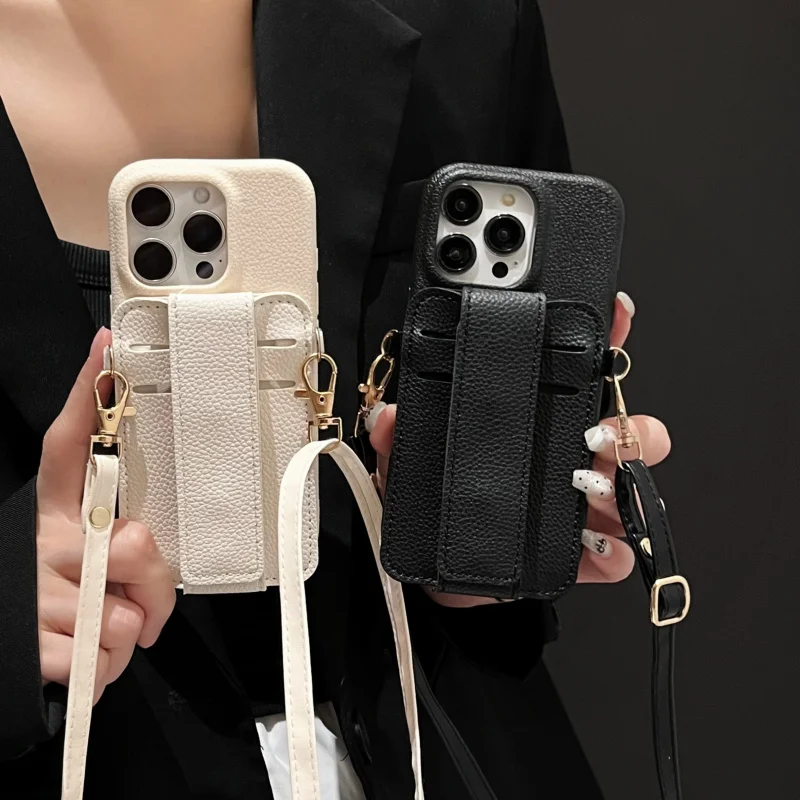 Suitable for Apple16promaxPhone case15proProtective Sleeve14Leather strap case13Phone case with crossbody strap, leather-texture
Suitable for Apple16promaxPhone case15proProtective Sleeve14Leather strap case13Phone case with crossbody strap, leather-texture