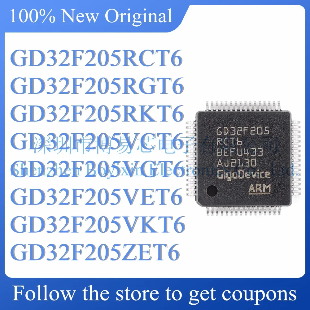 GD32F205RCT6 GD32F205RGT6 GD32F205RKT6 GD32F205VCT6 GD32F205VGT6 GD32F205VET6 GD32F205VKT6 GD32F205ZET6
GD32F205RCT6 GD32F205RGT6 GD32F205RKT6 GD32F205VCT6 GD32F205VGT6 GD32F205VET6 GD32F205VKT6 GD32F205ZET6