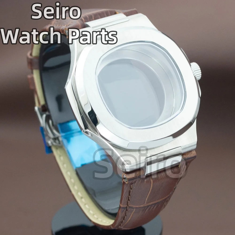 Nautilus Square Watch Case 316L Steel Case Leather Strap for NH34 NH35 NH36 NH38 Movement Sapphire Glass Watch Spare Parts Case
Nautilus Square Watch Case 316L Steel Case Leather Strap for NH34 NH35 NH36 NH38 Movement Sapphire Glass Watch Spare Parts Case