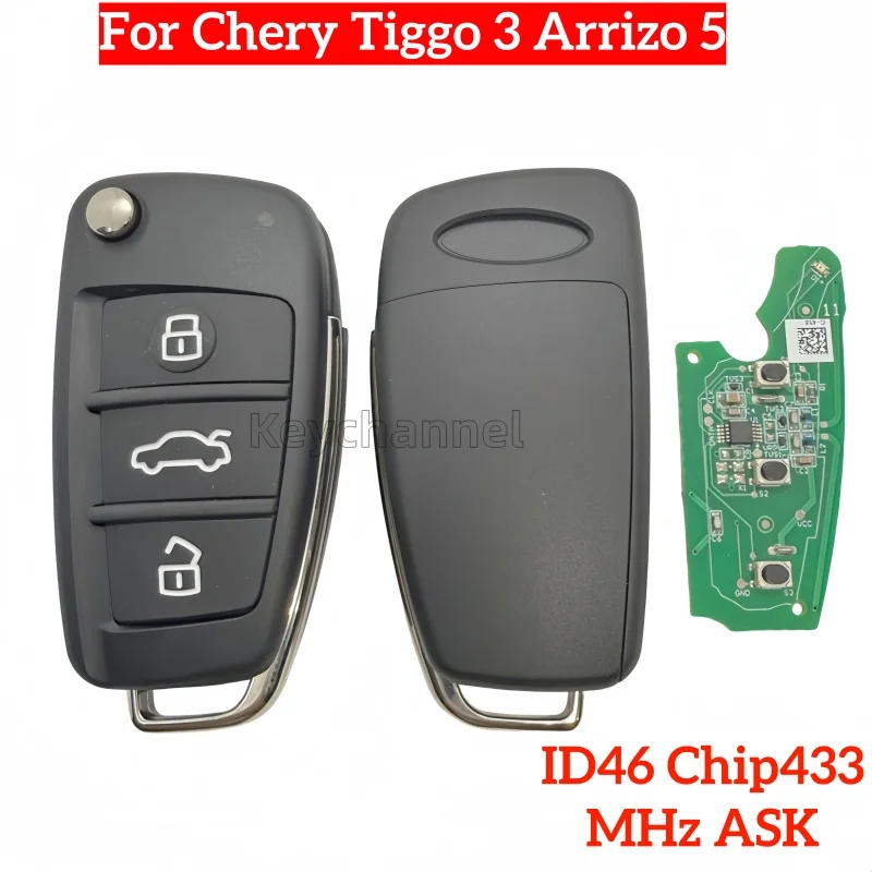 1pcs OEM Original 3 Button Car Key Remote ID46 433Mhz FSK Genuine Car Key Fob HU101 Chinese Car Key for Chery Tiggo 3X 3XE 5X
1pcs OEM Original 3 Button Car Key Remote ID46 433Mhz FSK Genuine Car Key Fob HU101 Chinese Car Key for Chery Tiggo 3X 3XE 5X