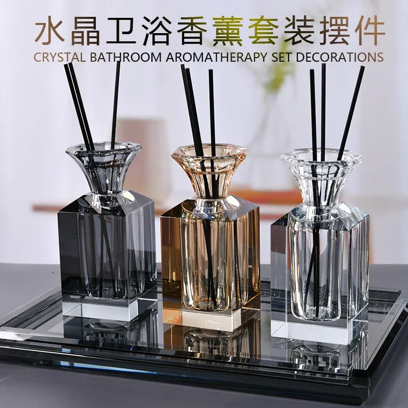 Villa Hotel Home Bathroom Room Perfume Essential Oil Natural Volatility Aromatherapy Crystal Bottle Glass Separate Bottle
Villa Hotel Home Bathroom Room Perfume Essential Oil Natural Volatility Aromatherapy Crystal Bottle Glass Separate Bottle