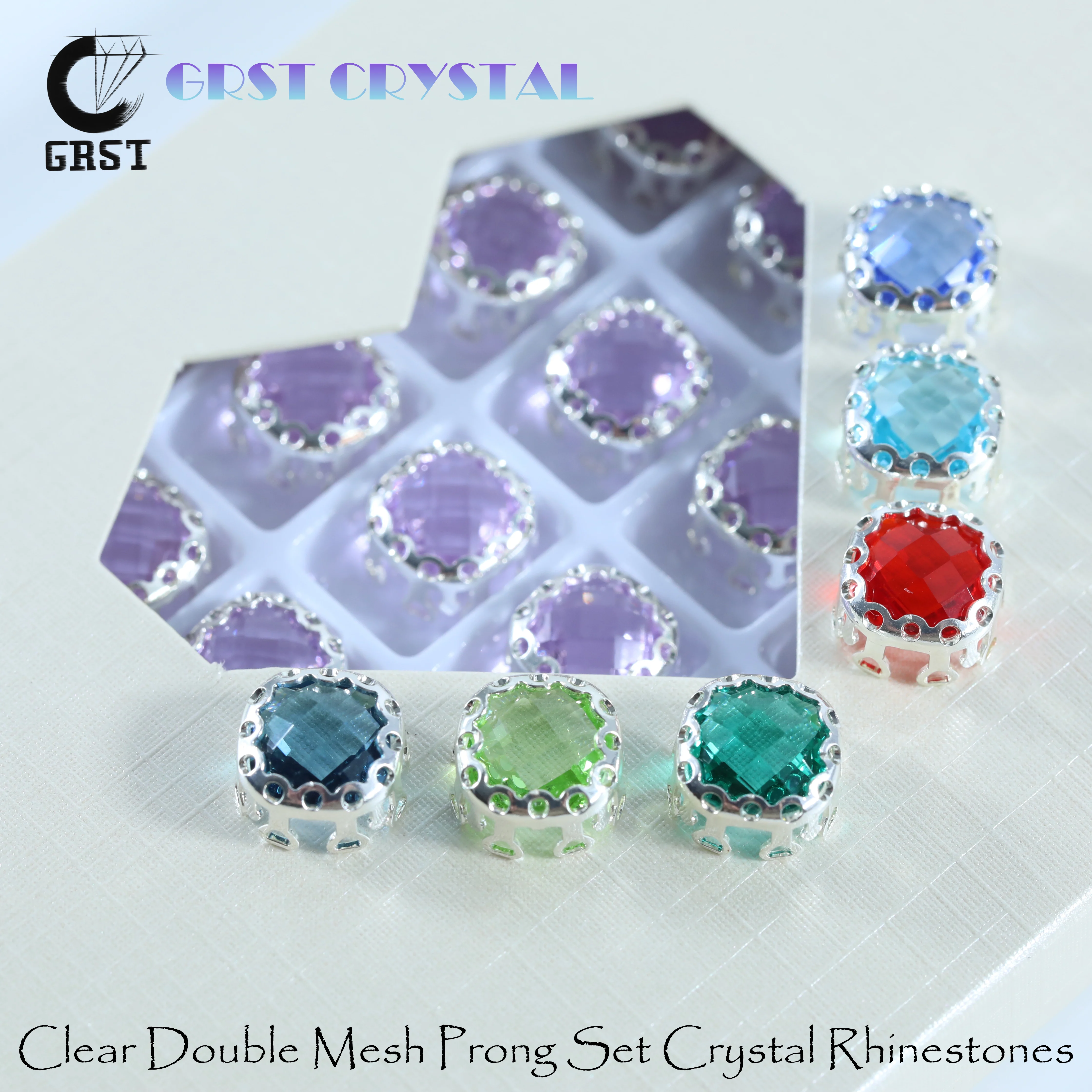Clear Double Mesh Prong Crystal Shiny Cushion Bird Nest Claw Rhinestones For Bags Shoes Wedding Dress DIY Craft Accessories
Clear Double Mesh Prong Crystal Shiny Cushion Bird Nest Claw Rhinestones For Bags Shoes Wedding Dress DIY Craft Accessories