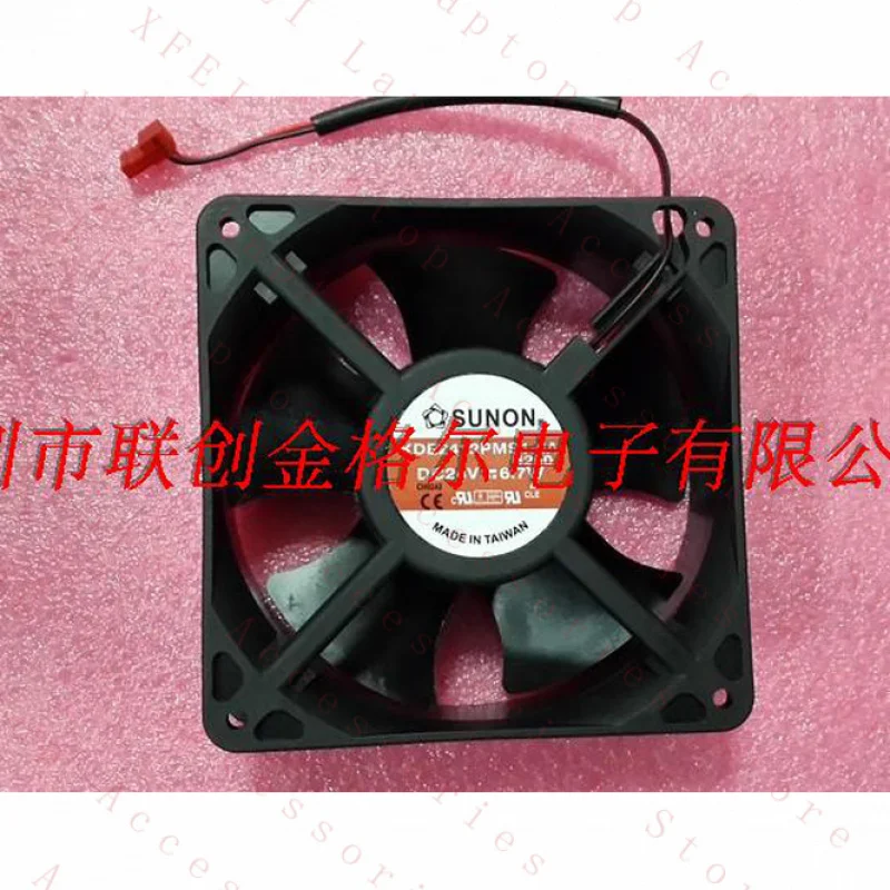 D 1PC KDE2412PMS1-6A FOR SUNON Cooling Fan 6.7W 24V 120*120*38 New
D 1PC KDE2412PMS1-6A FOR SUNON Cooling Fan 6.7W 24V 120*120*38 New