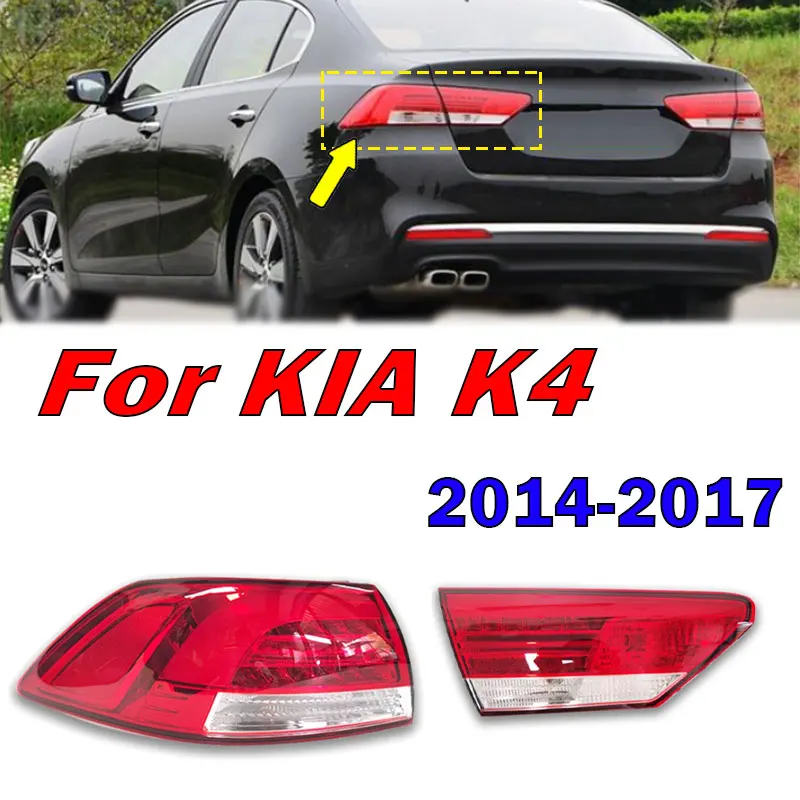 For KIA K4 2014 2015 2016 2017 Rear LED Tail Light Warning Light Brake Light Driving Light Taillight Car Signal Light Assemby
For KIA K4 2014 2015 2016 2017 Rear LED Tail Light Warning Light Brake Light Driving Light Taillight Car Signal Light Assemby
